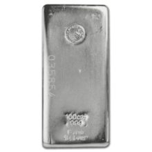 Picture of 100oz Perth Mint Silver Cast Bar