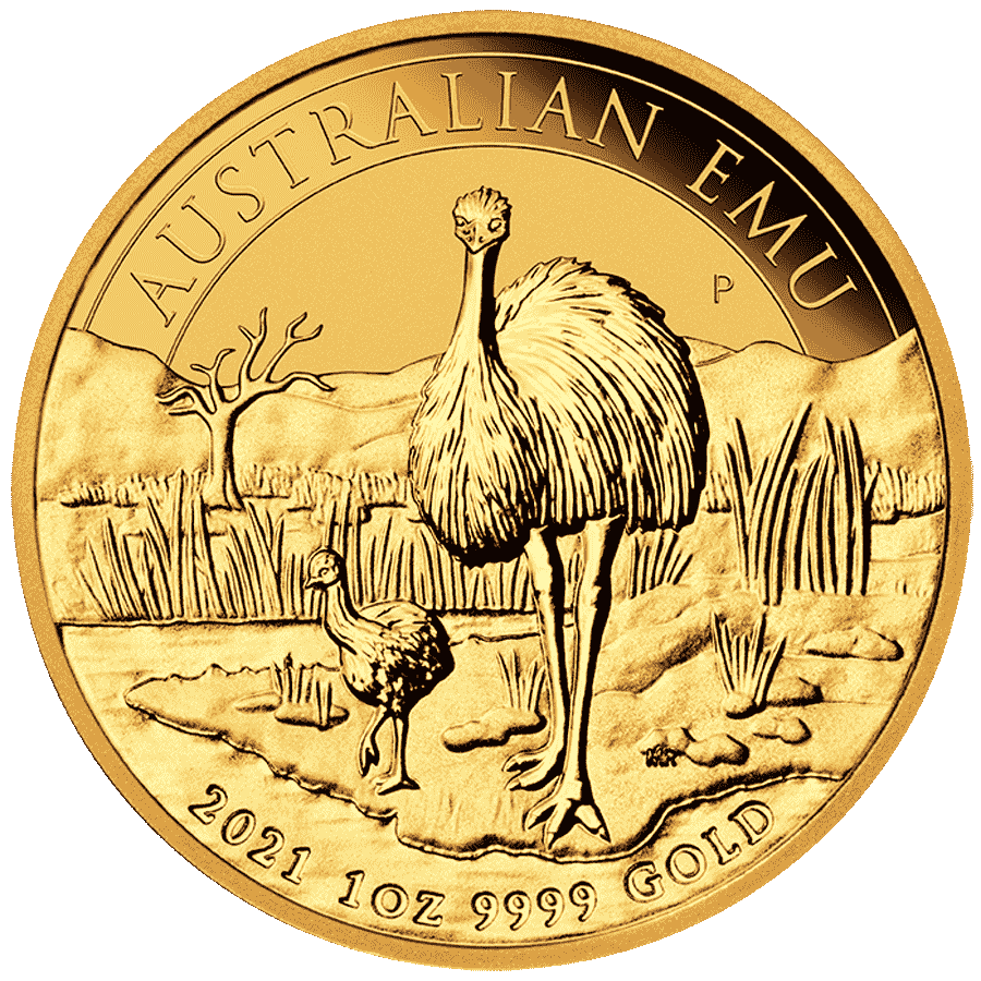 Picture of 2021 1oz Australian Emu Gold Coin