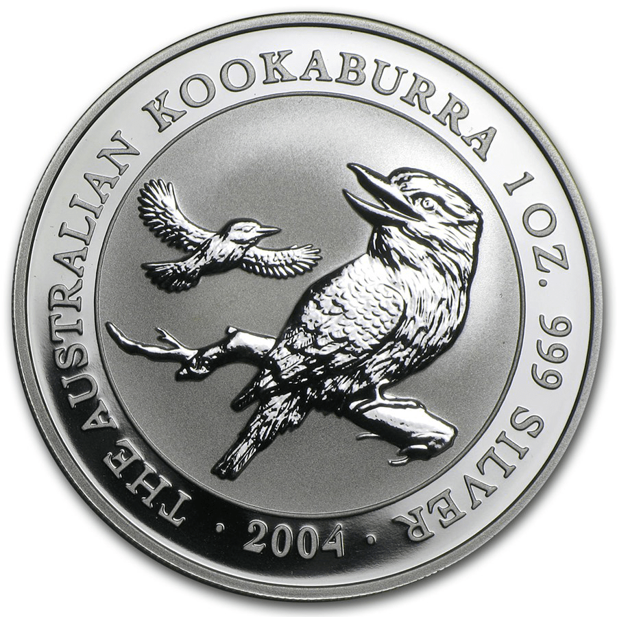 Picture of 2004 1oz Kookaburra Silver Coin