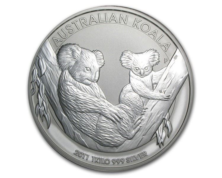 1kg-Koala-Silver-Coin-(2011)-reverse