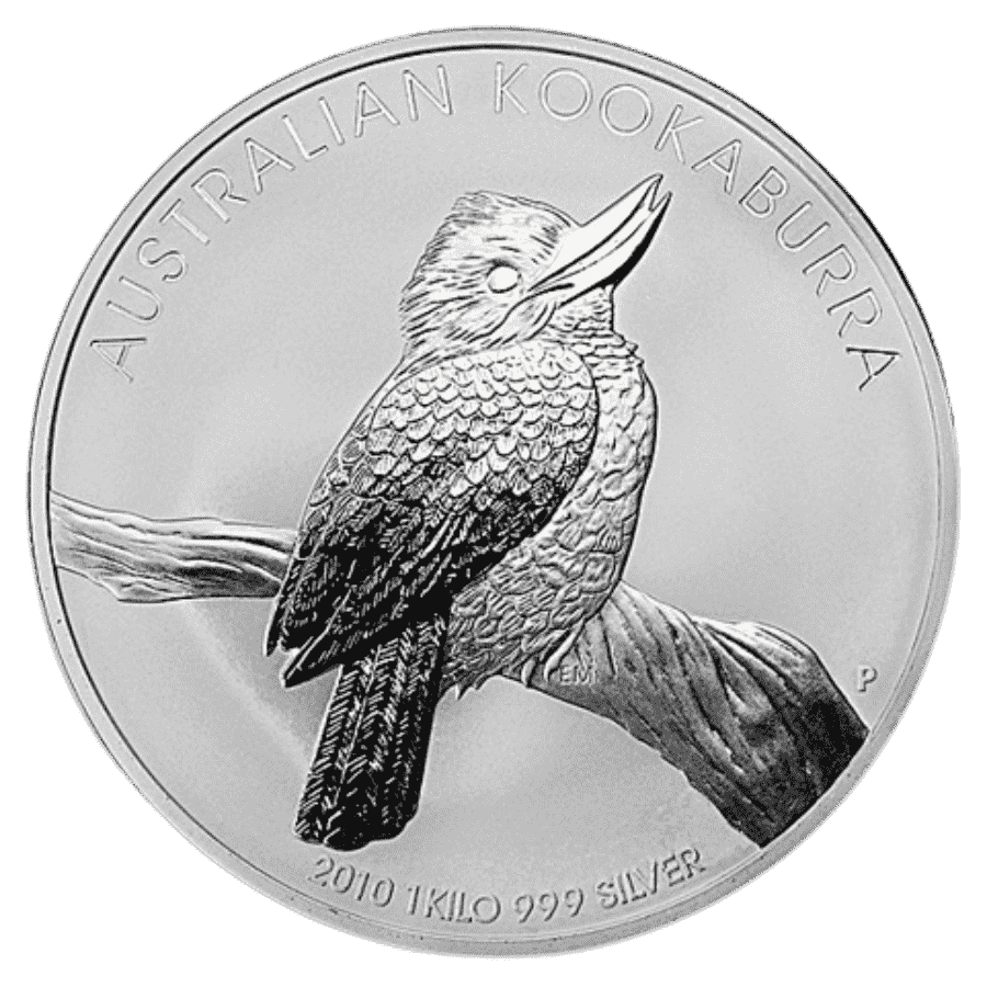 Picture of 2010 1kg Kookaburra Silver Coin 