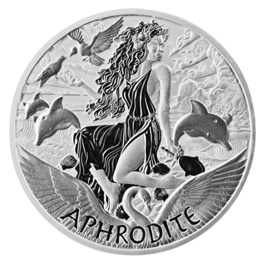 Picture of 2022 1oz Gods of Olympus - Aphrodite Silver Coin