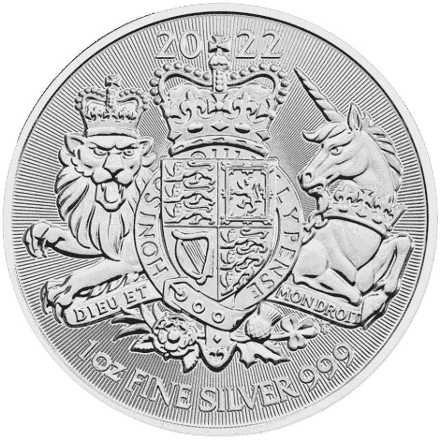 Picture of 2022 1oz Great Britain - The Royal Arms Silver Coin