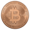 Picture of 1oz Bitcoin Copper Round
