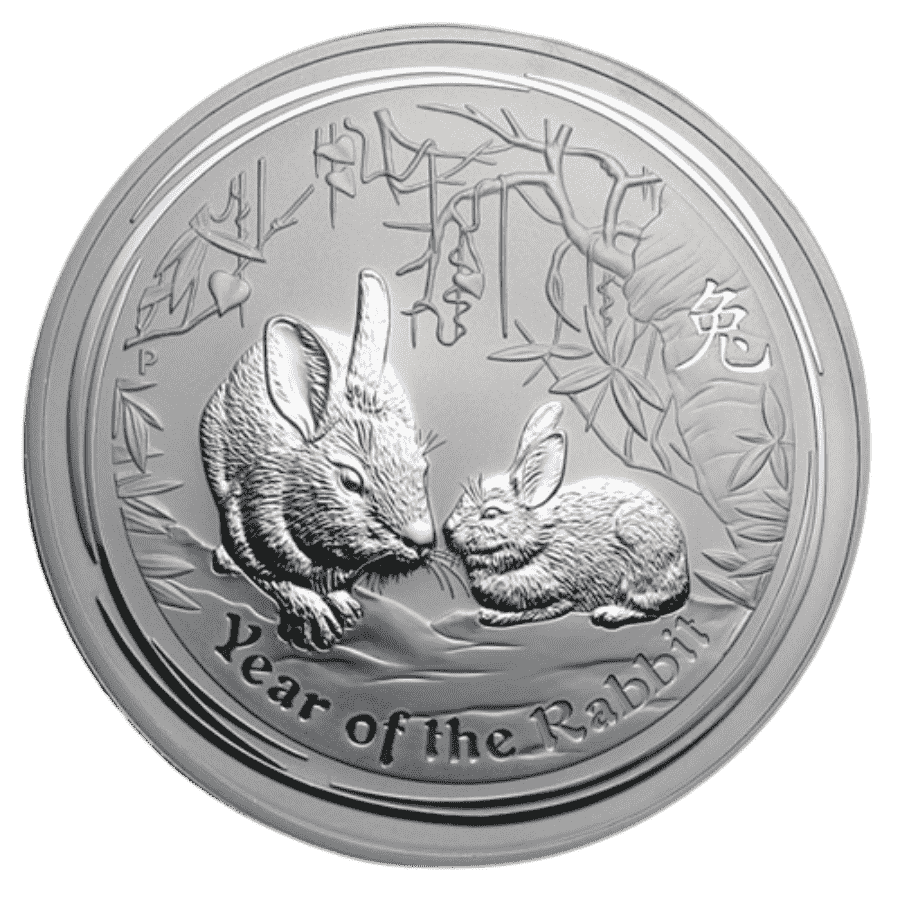 Picture of 2011 1kg Lunar Rabbit Silver Coin