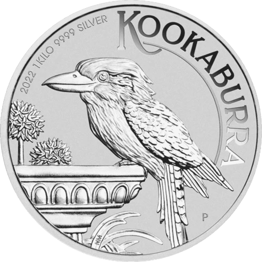 Picture of 2022 1kg Kookaburra Silver Coin (Queen Elizabeth II Edition)