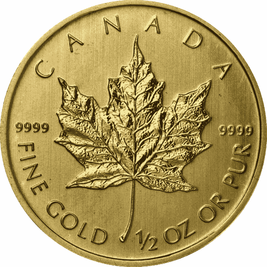 Picture of 2013 1/2oz Canadian Maple Gold Coin