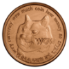Picture of 1oz Dogecoin Copper Round