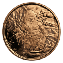 Picture of 1oz Nordic Creatures Frost Giant Copper Round