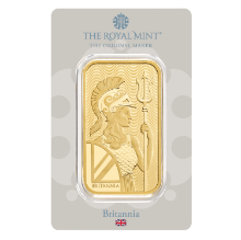Picture of 50g Royal Mint Britannia Gold Minted Bar