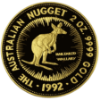 Picture of 1992 2oz Australian Kangaroo Nugget Gold Coin