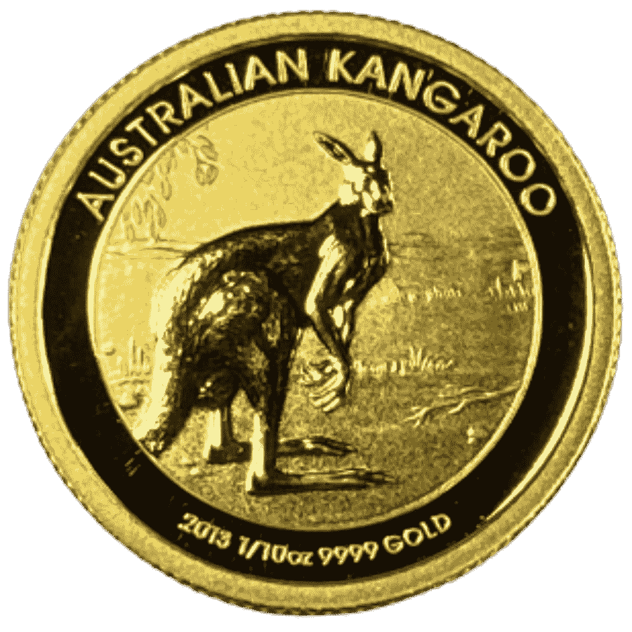 Picture of 2013 1/10th oz Kangaroo Gold Coin