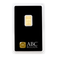 Picture of 1g ABC Gold Minted Bar