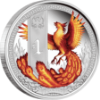 Picture of 2013 1oz Mythical Creatures - Phoenix Silver Coin in Presentation Case